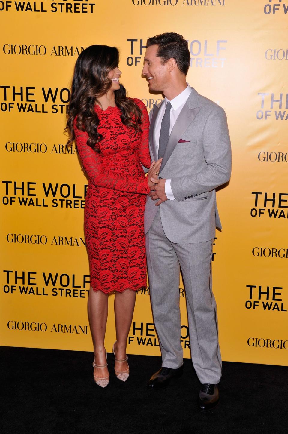 Matthew and Camila in December 2013