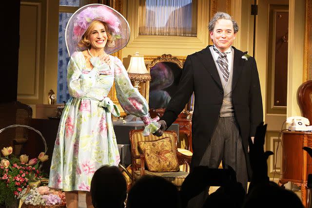 Bruce Glikas/Getty Sarah Jessica Parker and Matthew Broderick in the 'Plaza Suite'