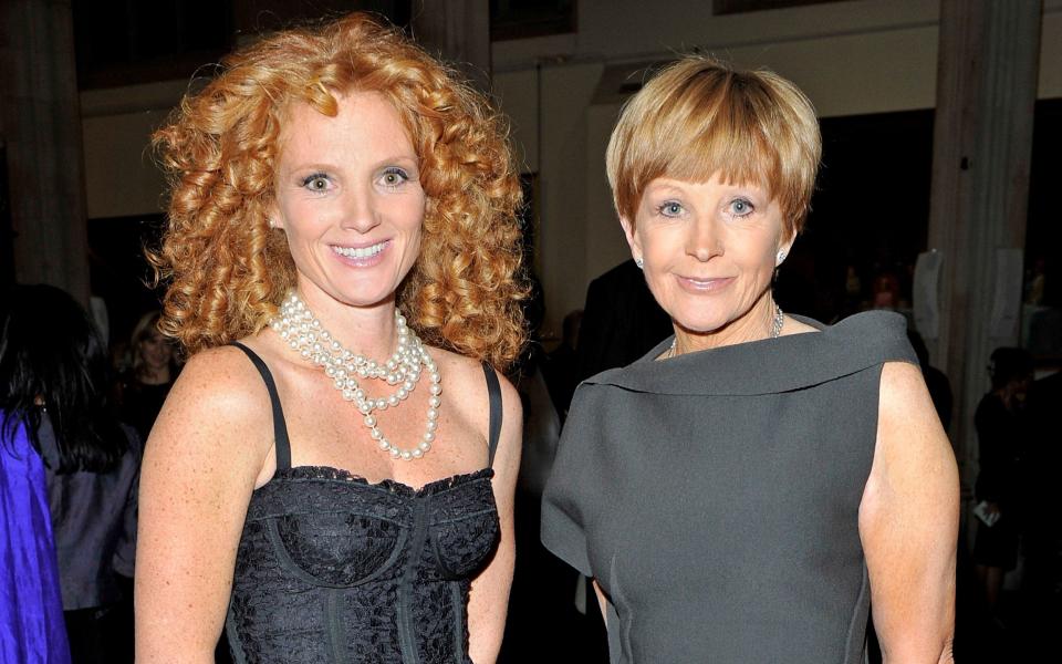 Anne Robinson and daughter Emma Wilson