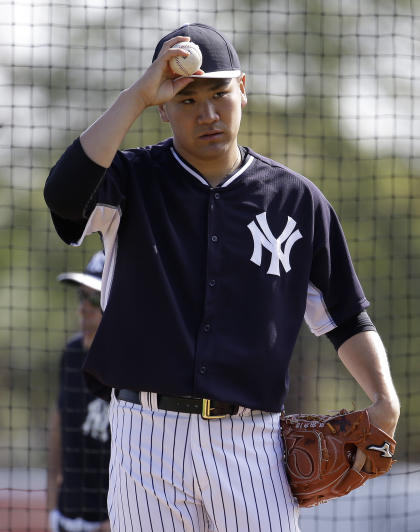 Yankees pitcher Masahiro Tanaka was on the disabled list for 2 1/2 months last season. (AP)