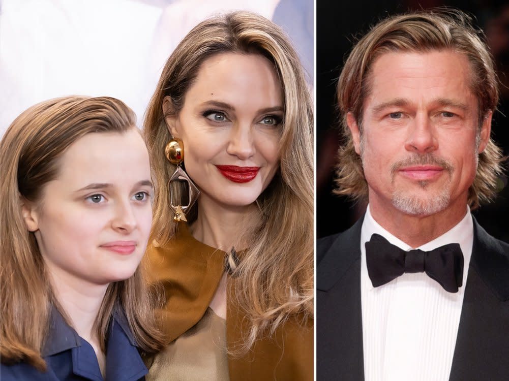 Bei der Premiere von "The Outsiders" im April in New York zeigten sich Vivienne und Angelina Jolie vertraut. Den Nachnamen ihres Vaters Brad Pitt hat die 15-Jährige im Programmheft abgelegt. (Bild: Andrea Raffin/Shutterstock.com / Janet Mayer/INSTAR/ddp images)