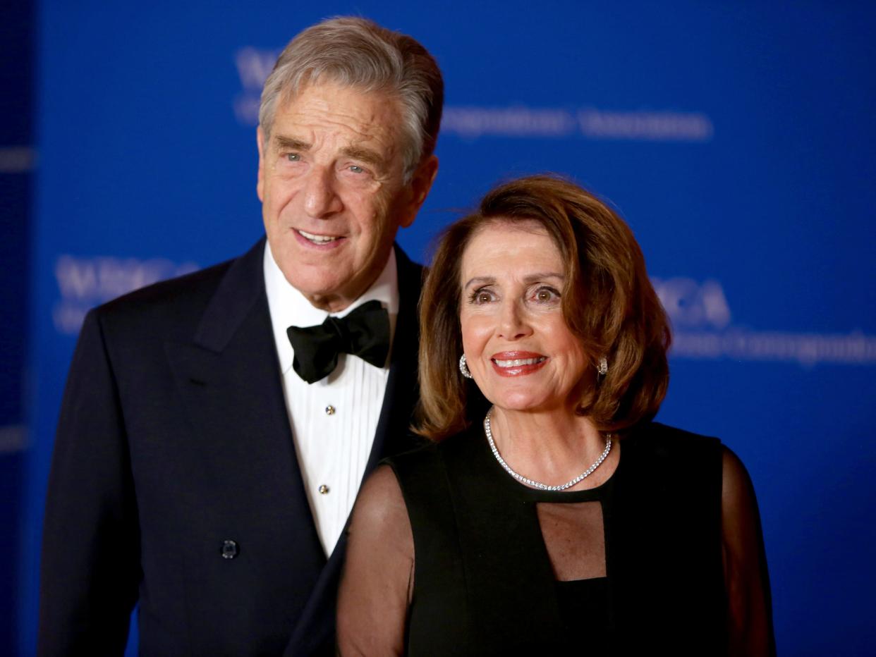 Nancy and Paul Pelosi in 2018