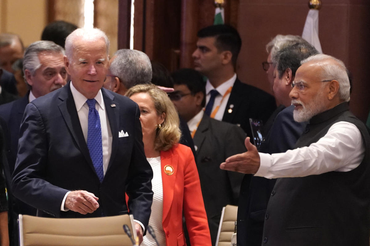 Biden, Modi and the EU announce a rail and shipping project connecting India with the Middle East and Europe
