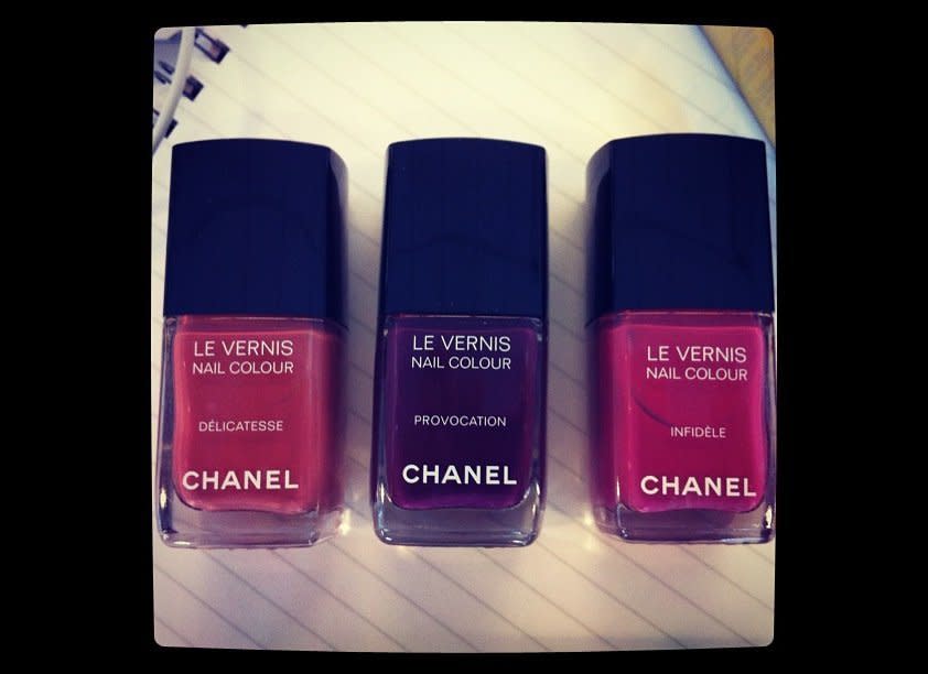 Chanel's new nail polish from Fashion's Night Out