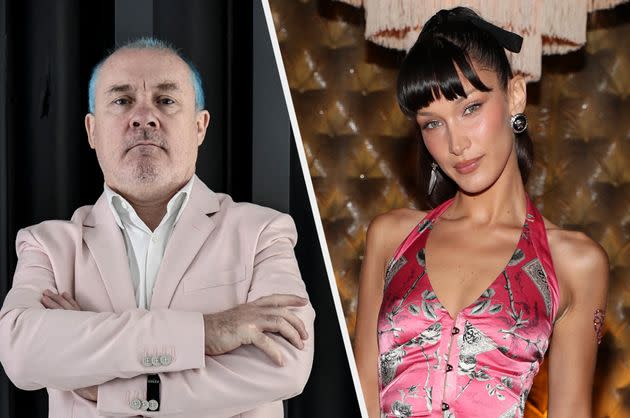 Damien Hirst and Bella Hadid are among the celebrities venturing into the NFT world. (Photo: Getty)