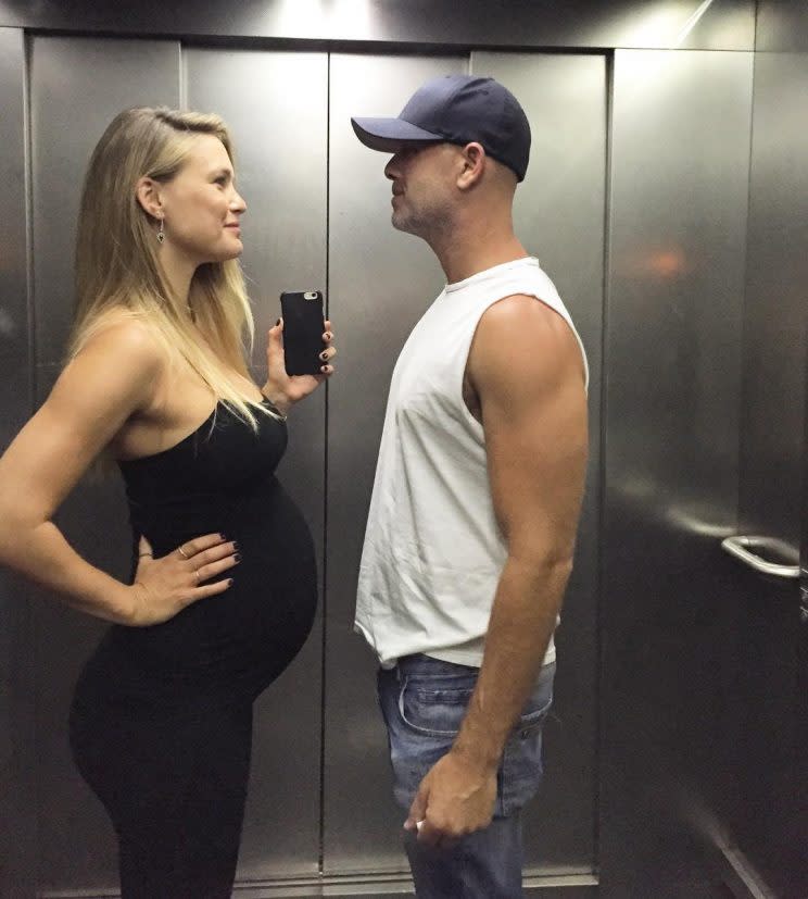 <p>La supermodelo israelí se convirtió en madre de una niña llamada Liv el 11 de agosto. Instagram</p>
