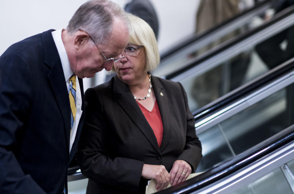 Former Sen. Lamar Alexander, a Republican from Tennessee, was known for working across the aisle on the education committee with ranking Democratic Sen. Patty Murray of Washington. (Bill Clark/CQ Roll Call)