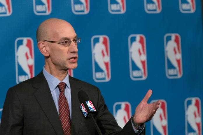 ▲Adam Silver。（圖／美聯社／達志影像）