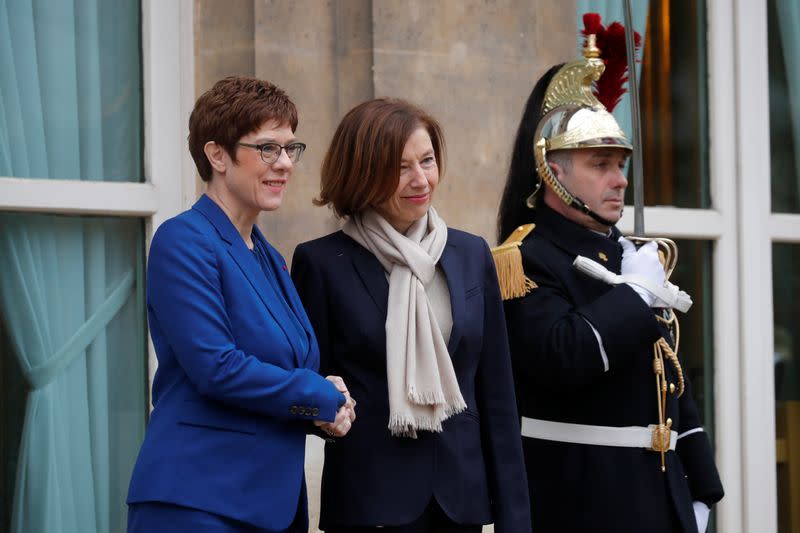 France, German, Spanish defence ministers sign contract for prototype of next-generation fighter in Paris