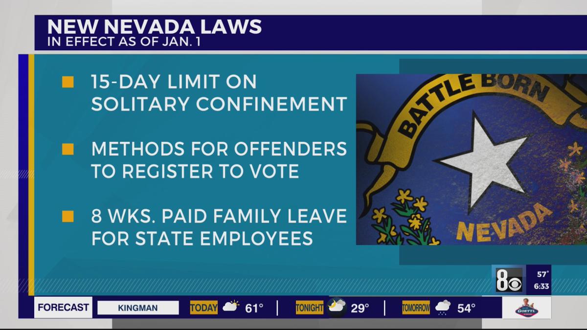 80 new Nevada laws are now in effect