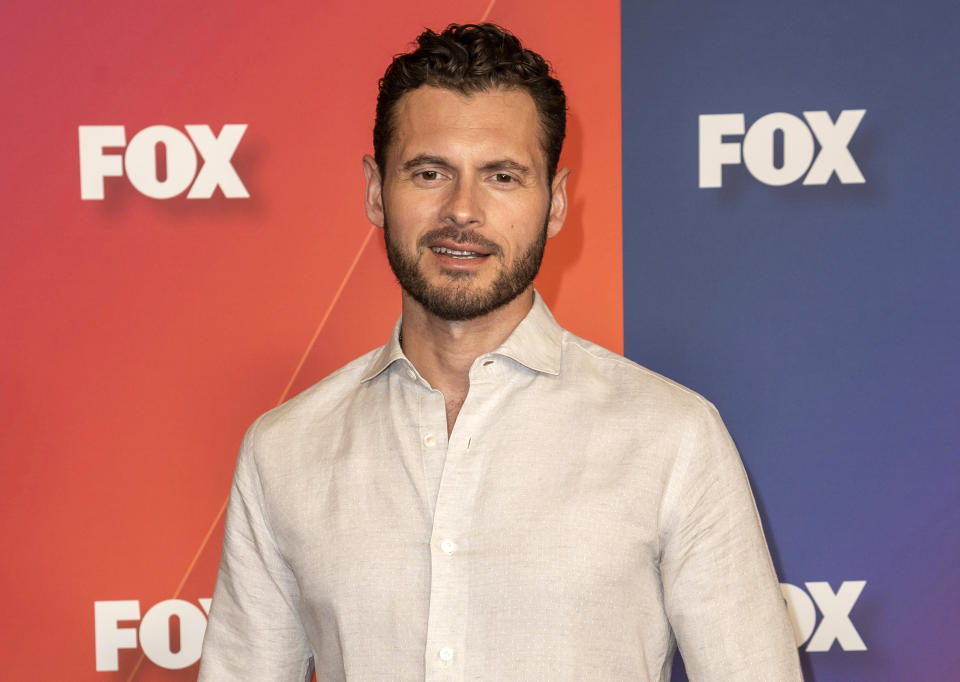 FILE - Actor Adan Canto attends the FOX 2022 Upfront presentation in New York on May 16, 2022. Canto, the Mexican singer and actor best known for his roles in “X-Men: Days of Future Past” and “Agent Game” as well as the TV series “The Cleaning Lady,” “Narcos,” and “Designated Survivor,” died on Monday after a private battle with appendiceal cancer. He was 42. (Photo by Christopher Smith/Invision/AP, File)