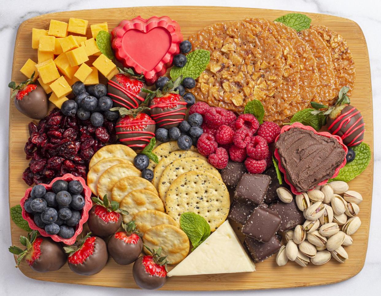 valentine's day party ideas charcuterie board