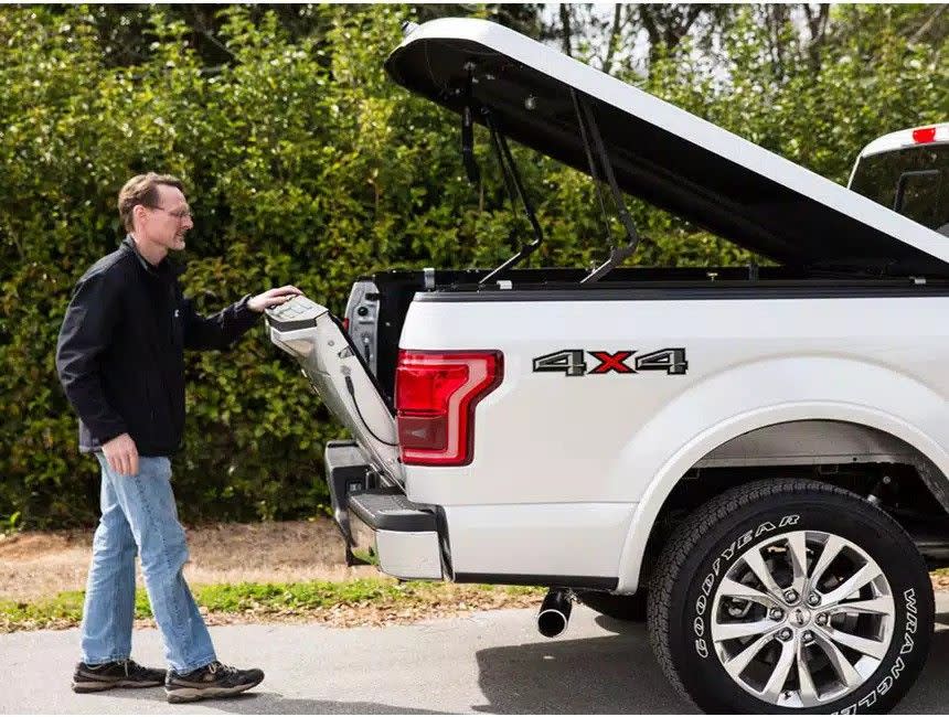 painted tonneau cover