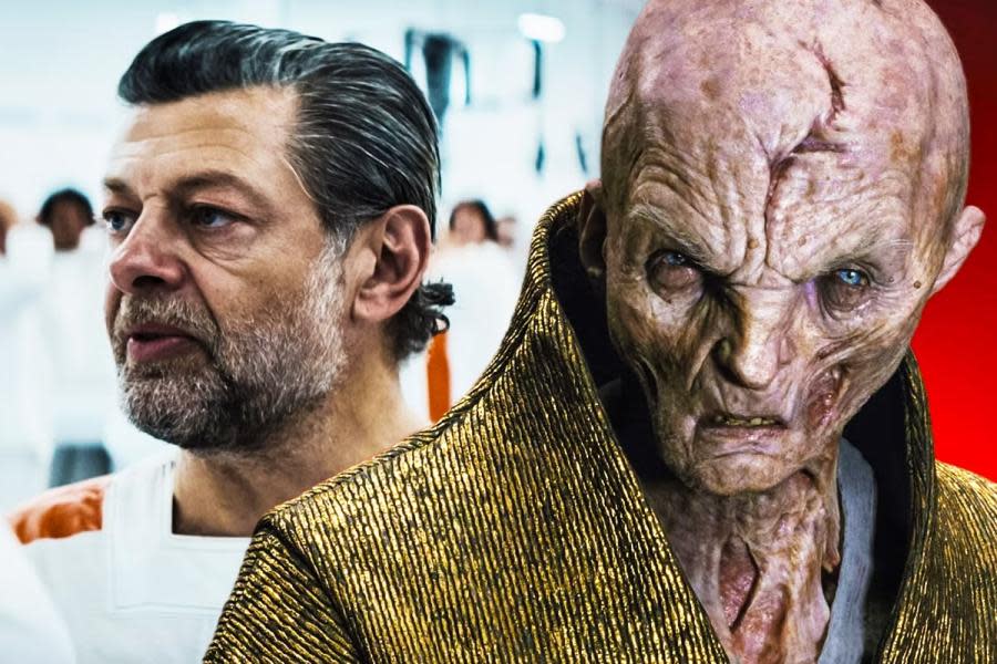 Andy Serkis confiesa que se sorprendió por la muerte de Snoke