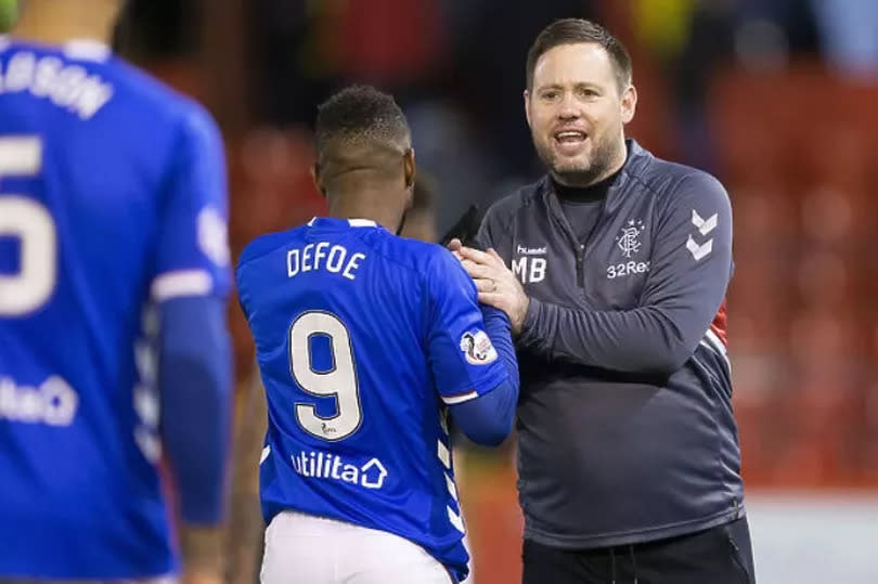 Defoe and Beale during their spell at Rangers -Credit:Kirk ORourke