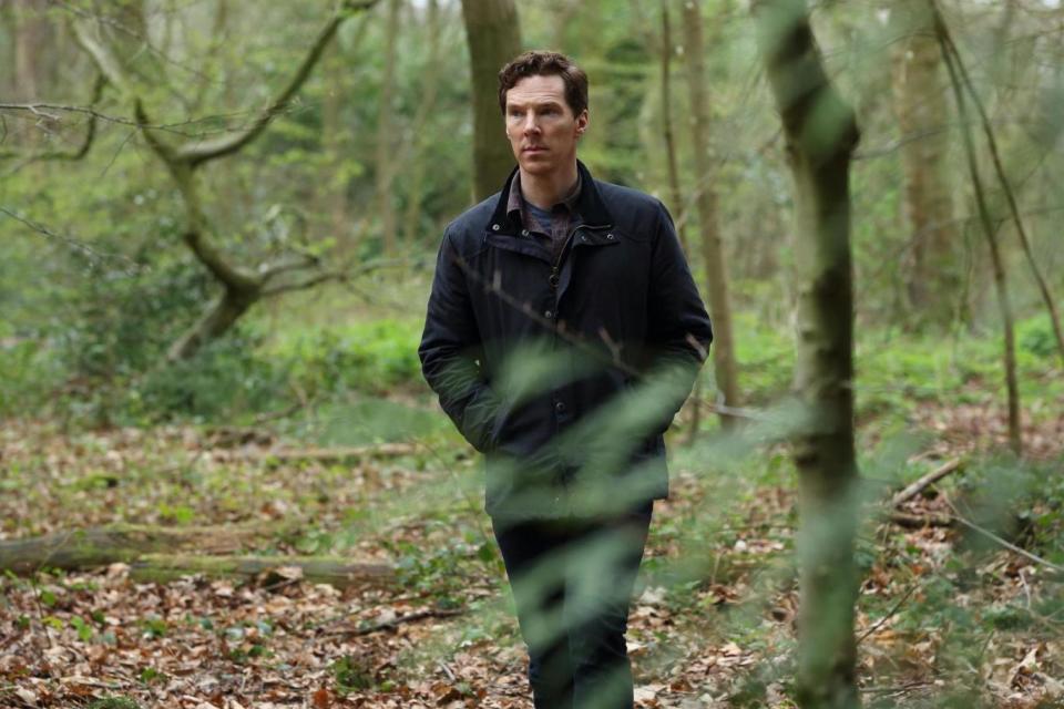 Family drama: Benedict Cumberbatch stars as Stephen, an author whose child goes missing (Pinewood Television/ Sunny March/ BBC/Laurie Sparham)