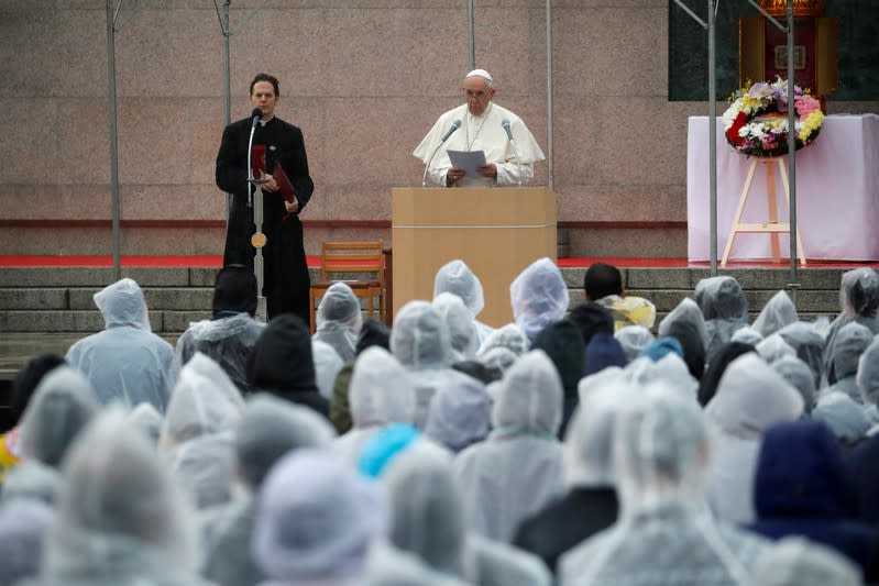 Pope Francis visits Japan