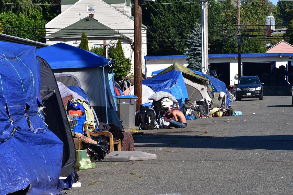 The encampment on MLK Way has been at the center of citywide discussion about Bremerton's homelessness crisis. Under the new ordinance, the collective encampment couldn't be dispersed until an overnight shelter opens at the Salvation Army on Nov. 1.