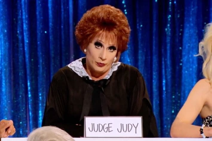What made it so great: It takes a pretty brave queen to impersonate somebody that Ru absolutely loves and respects. And, of course, Bianca was probably the most perfect queen to take on that challenge. Bianca did Judy, well, justice! Possibly the best moment: When she read Gia Gunn's awful portrayal of Kim Kardashian to filth with the classic Judge Judy line: 