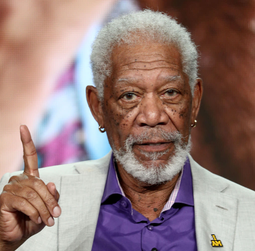 Morgan Freeman is being hailed as a hero for saving bees. (Photo: Frederick M. Brown/Getty Images)