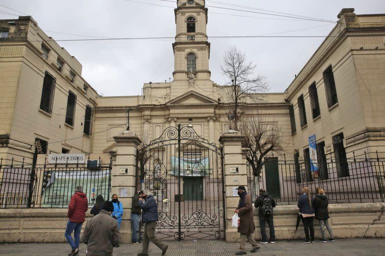 El santuario de San Cayetano en Liniers