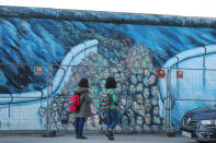 <p>No. 5: Berlin Wall<br>Location: Berlin, Germany<br>Tags: 4,595,501<br>(Photo by Sean Gallup/Getty Images) </p>