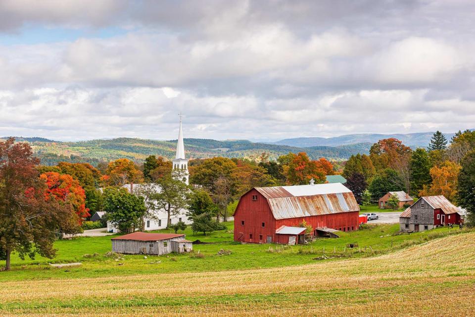 Barn in Peacham, Vermont