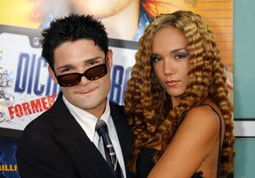  Premiere: <a href="/movie/contributor/1800010401" data-ylk="slk:Corey Feldman;elm:context_link;itc:0;sec:content-canvas" class="link ">Corey Feldman</a> and wife Susie at the LA premiere of Paramount's <a href="/movie/1808418410/info" data-ylk="slk:Dickie Roberts: Former Child Star;elm:context_link;itc:0;sec:content-canvas" class="link ">Dickie Roberts: Former Child Star</a> - 9/3/2003<br>Photo: <a href="http://www.wireimage.com" rel="nofollow noopener" target="_blank" data-ylk="slk:Gregg DeGuire, Wireimage.com;elm:context_link;itc:0;sec:content-canvas" class="link ">Gregg DeGuire, Wireimage.com</a>