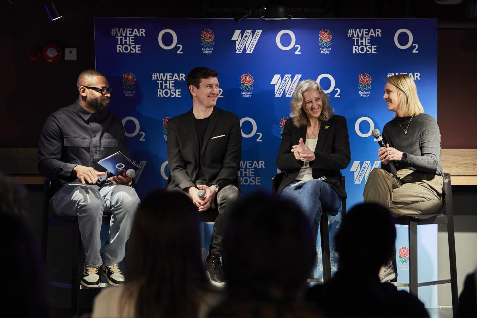 Several leading figures gathered at Twickenham to mark the announcement on Wednesday