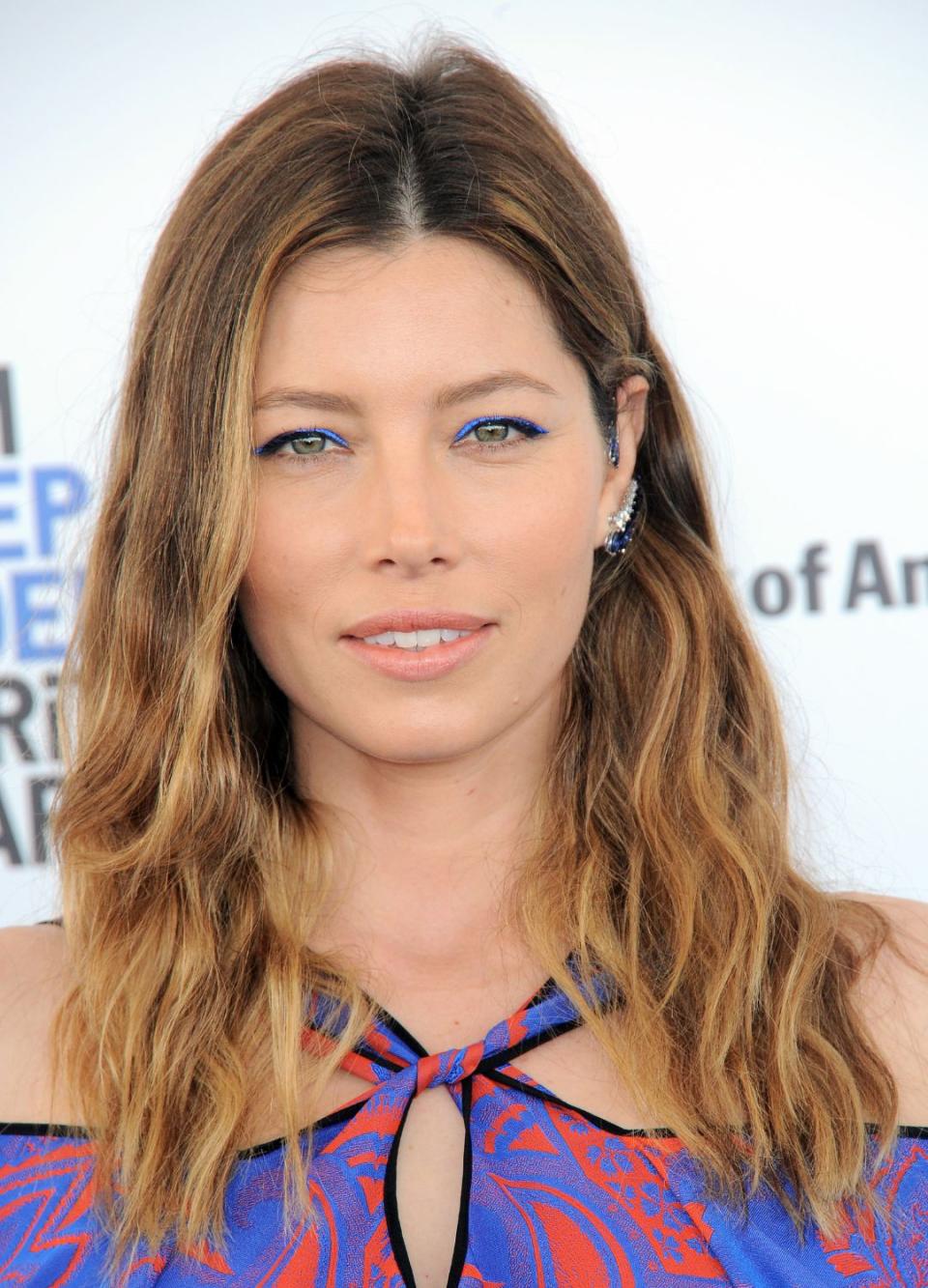 Jessica Biel arrives for the 2016 Film Independent Spirit Awards in California