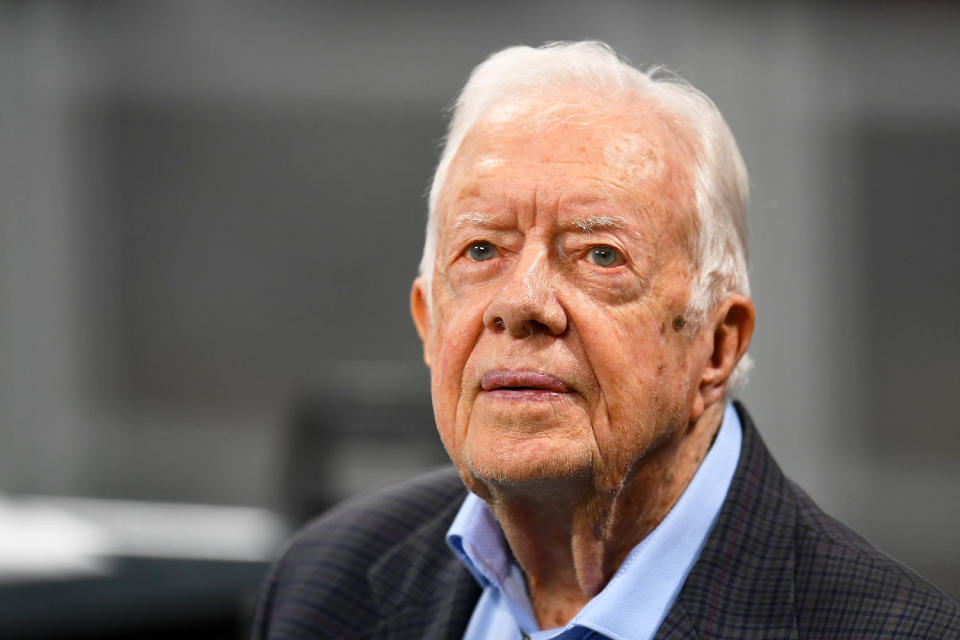 Former President Jimmy Carter. (Scott Cunningham / Getty Images file)