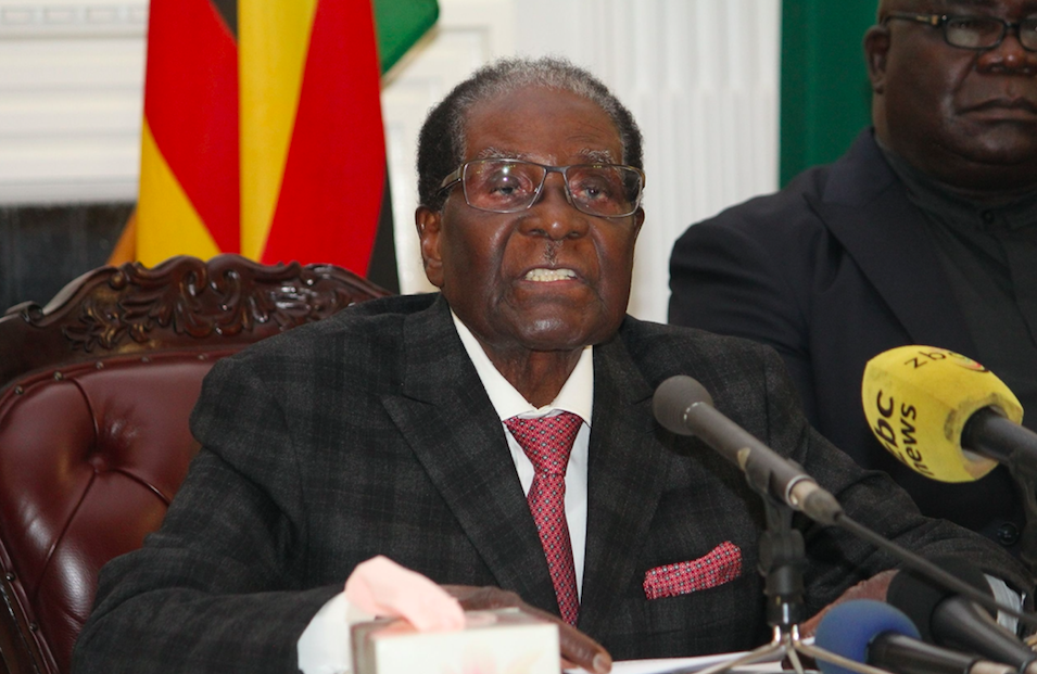 <em>Mugabe has gone after decades in charge (Rex)</em>