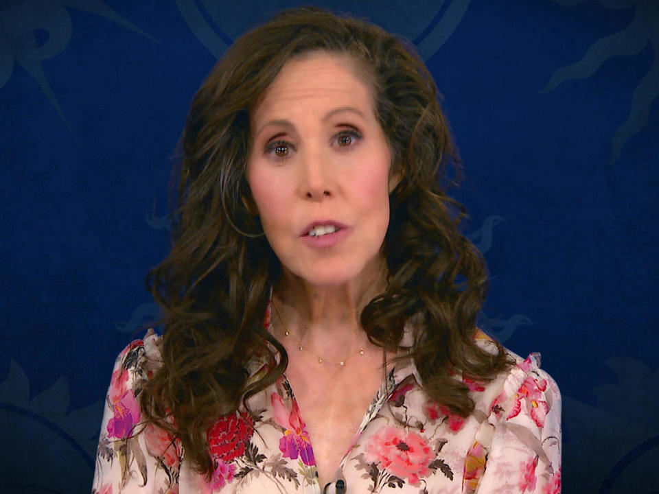 Author and two-time heart transplant recipient Amy Silverstein.  / Credit: CBS News