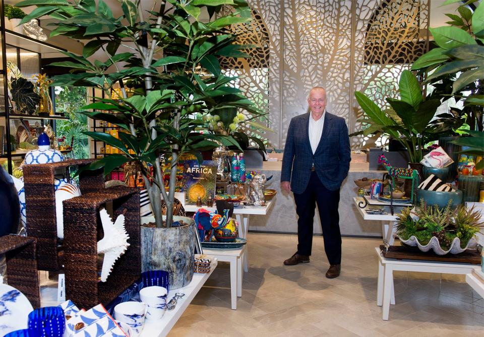 John Zoller, senior vice president of retail operations at The Breakers, stands in the News & Gourmet shop at the resort. [Meghan McCarthy/palmbeachdailynews.com]