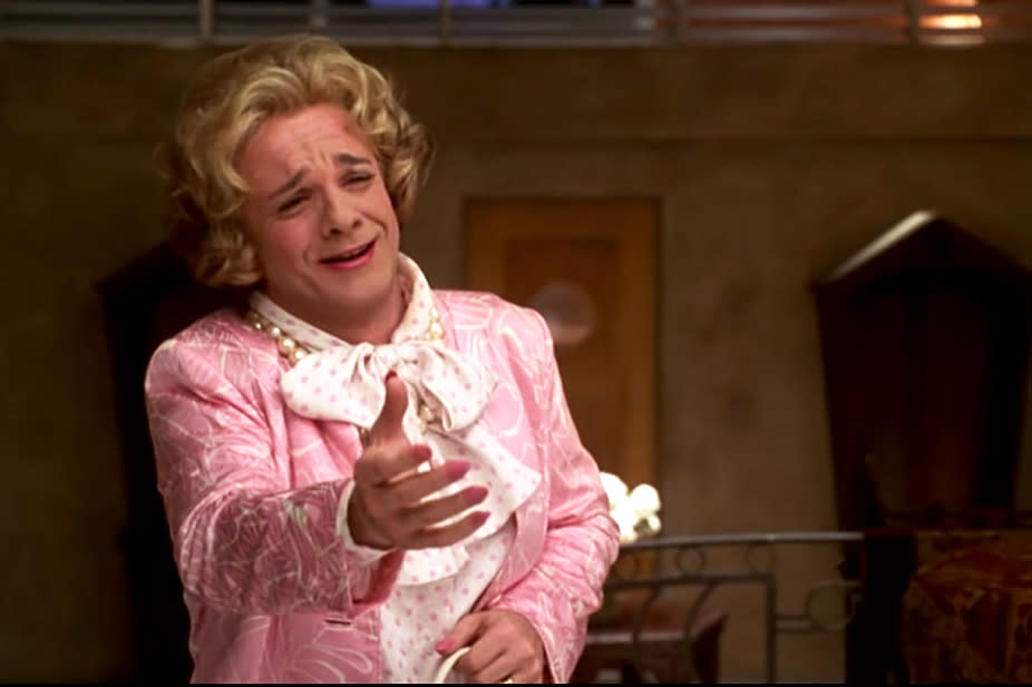Nathan Lane in The Birdcage. (MGM via YouTube)
