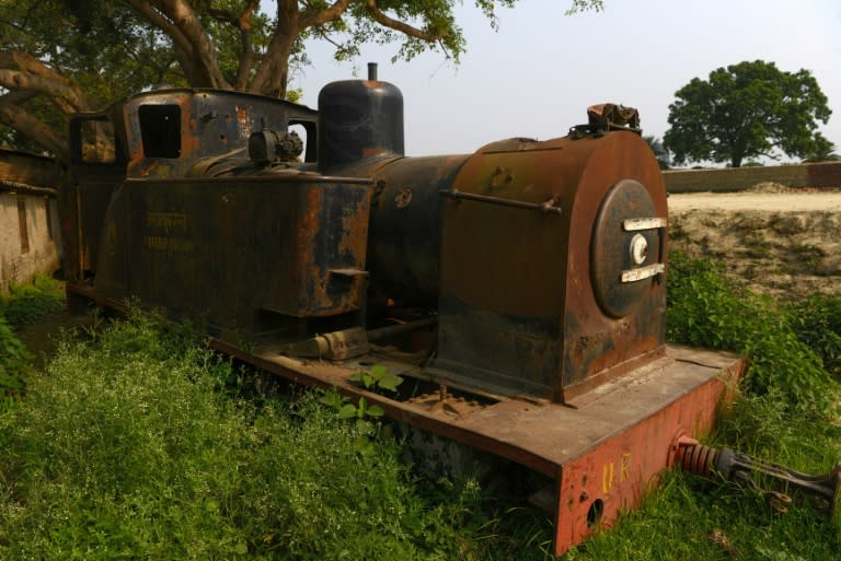 Nepal's railway to India was a lifeline for the small southern frontier town of Janakpur but it fell into disrepair after years of neglect and since 2014 the train has sat stationary