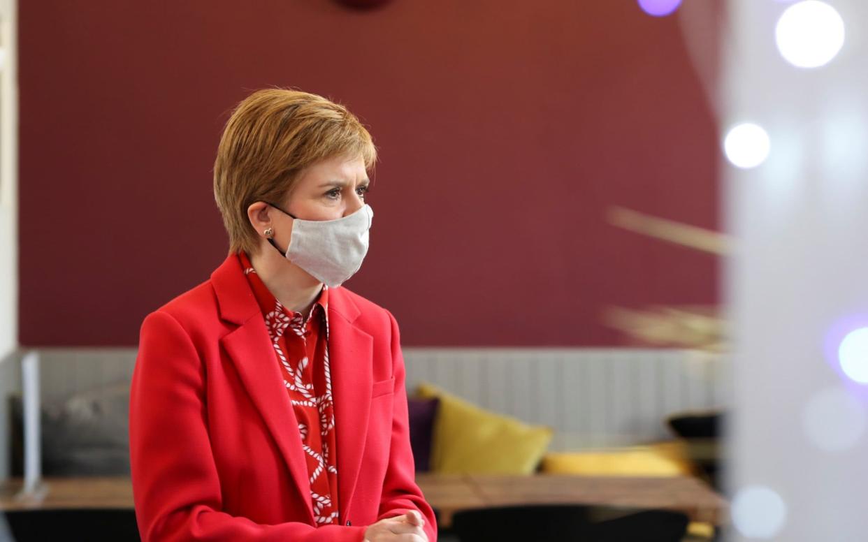 It comes as latest data shows that two-thirds of Scotland's council areas recorded no virus deaths in the last week - Reuters