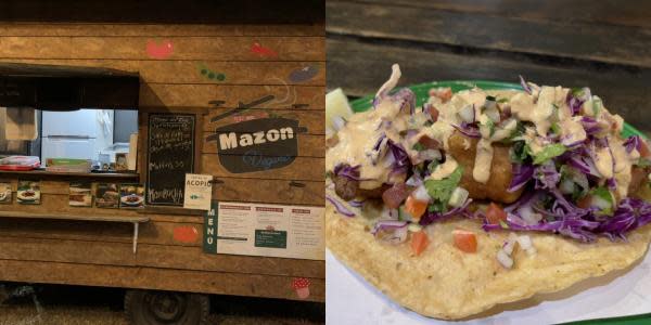 Tacos veganos de coliflor capeada en Tijuana asombran por su combinación de sabores