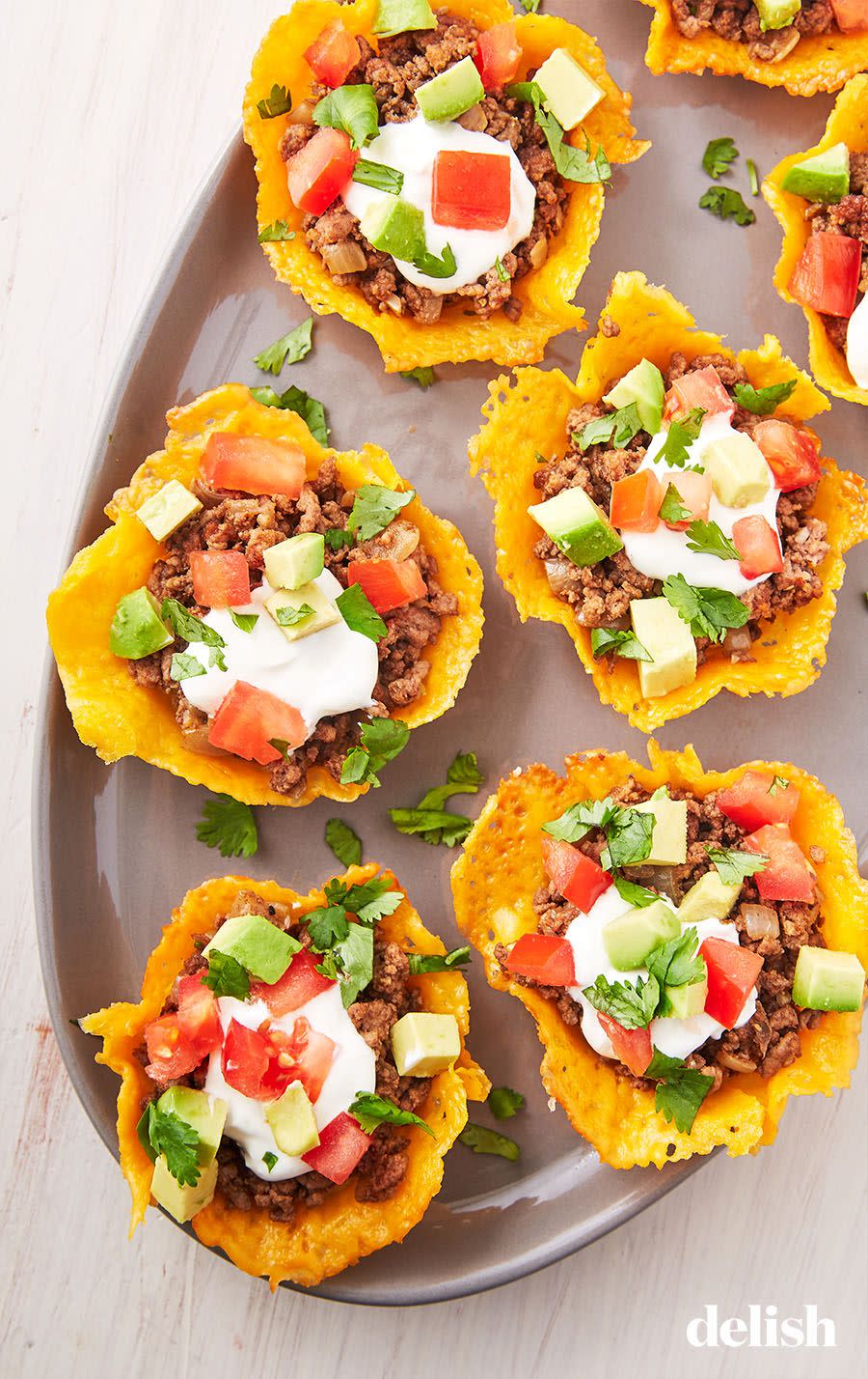 keto taco cups