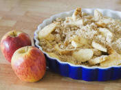 <b>Apple Crumble</b> With all this food being discussed, can desserts be left far behind? A healthy and very wintry one is apple crumble. The best part is you can make it totally fat-free. Warm, delicious and nutritious, this is certainly one hot favourite for the season. Who says you cannot stay away from no-vegetarian fare. With such scrumptious dishes around, who needs meat as a must-have on the platter? Happy eating!