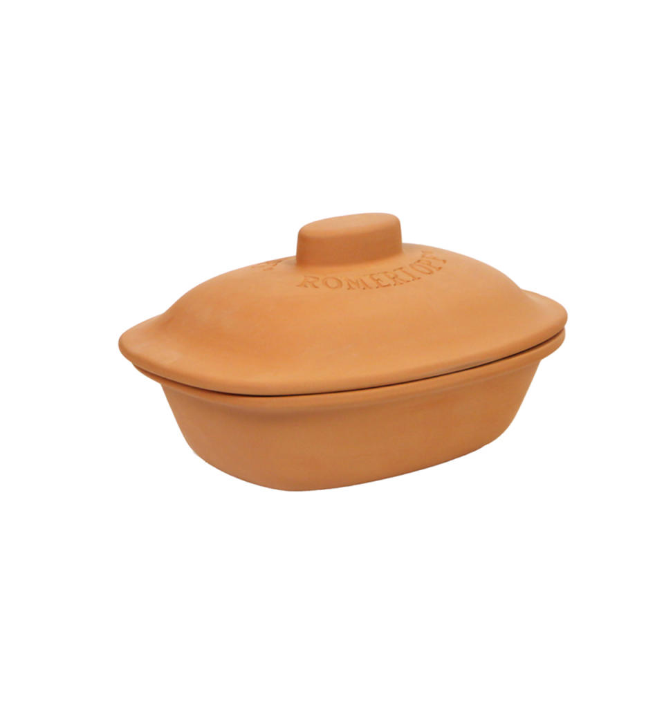 Romertopf Medium Oval Clay Pot