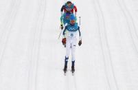 Cross-Country Skiing - Pyeongchang 2018 Winter Olympics - Men's 50km Mass Start Classic - Alpensia Cross-Country Skiing Centre - Pyeongchang, South Korea - February 24, 2018 - Iivo Niskanen of Finland competes. REUTERS/Kai Pfaffenbach