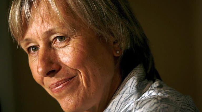 "Los gritos no son necesarios y deberían ser sancionados por las autoridades del tenis", afirma Navratilova