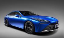<p>The Mirai, Toyota's hydrogen fuel cell car, used to be an uninspiring Prius-like compact. But for 2021, it's been turned into the striking rear-wheel-drive sedan you see here. The only thing that would make it better is a version with two fewer doors. </p>
