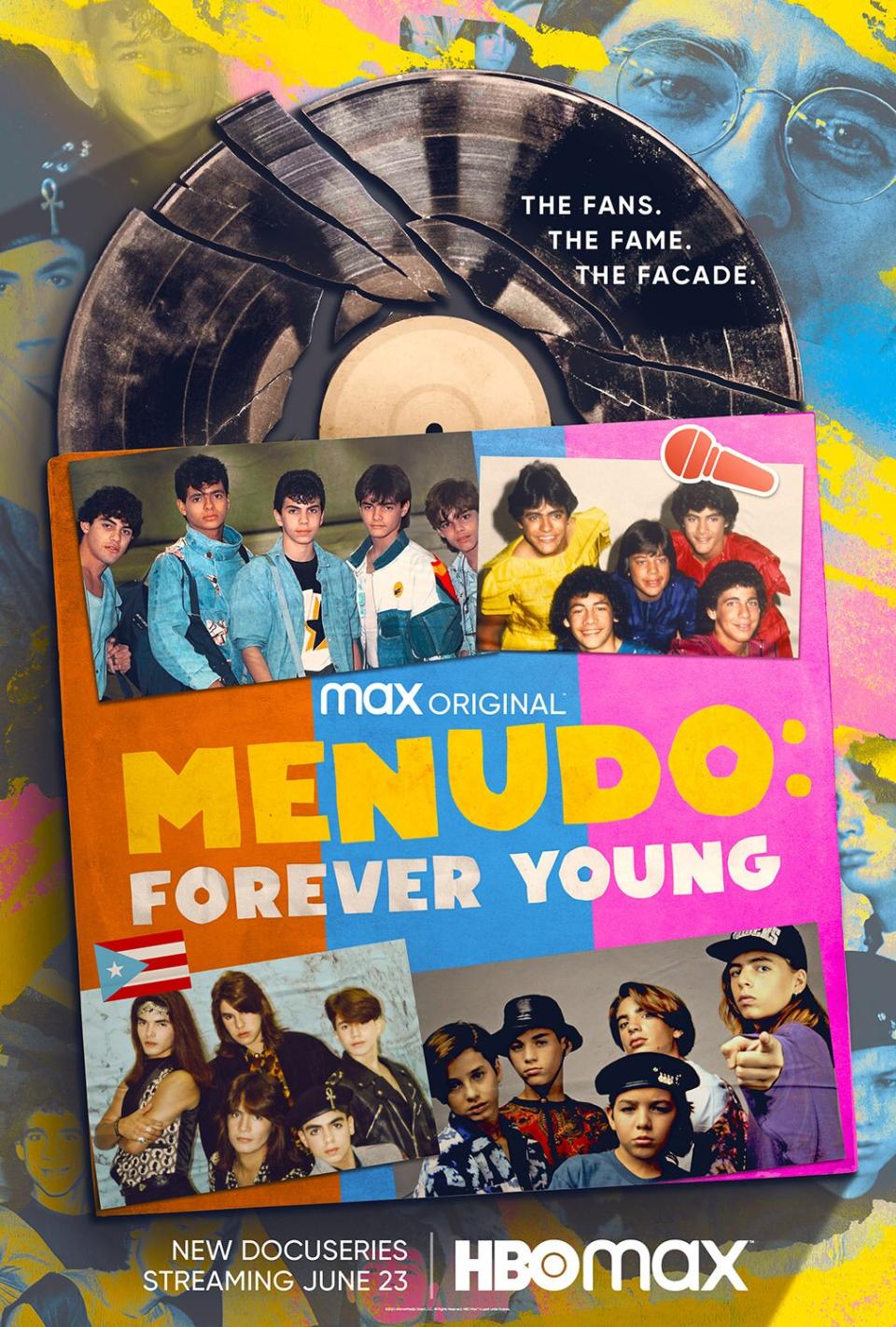 MENUDO: FOREVER YOUNG chronicles the rise and fall of the most iconic Latin American boy band in history, bringing viewers into the world of the popular teen idols’ global tours, magazine covers, ‘80s outfits, and screaming fangirls. But the four-part documentary also exposes that behind the glitz and glamor was a web of abuse and exploitation. Through revealing interviews with more than a dozen former Menudo members, the series examines how this extravagant facade was disguising serious harm.