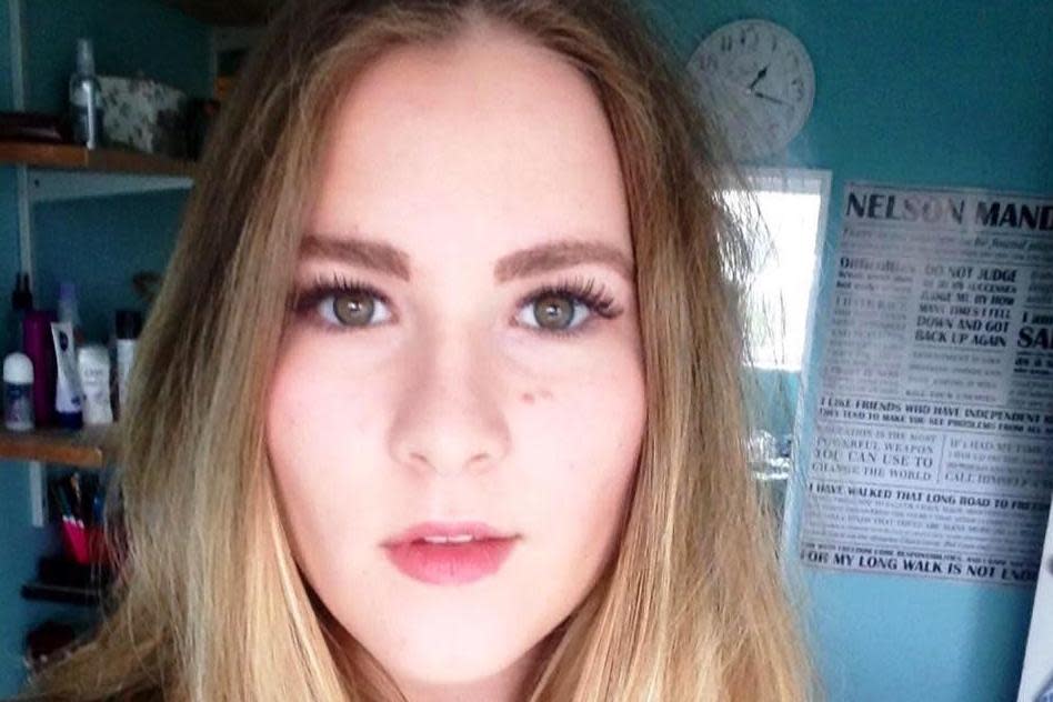 Sick: Sarah Cousins, 16, was put on a drip and kept in hospital overnight after eating at Wahaca: Family handout/PA Wire