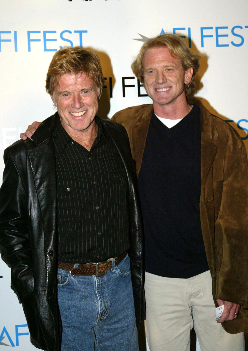 Robert Redford and James Redford