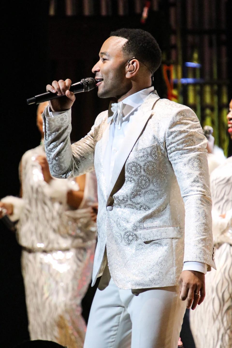 A Behind-the-Scenes Look at John Legend’s Christmas Tour Wardrobe