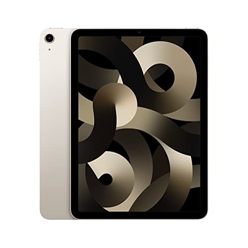2022 Apple iPad Air (10.9-inch, Wi-Fi, 64GB) - Starlight (5th Generation)