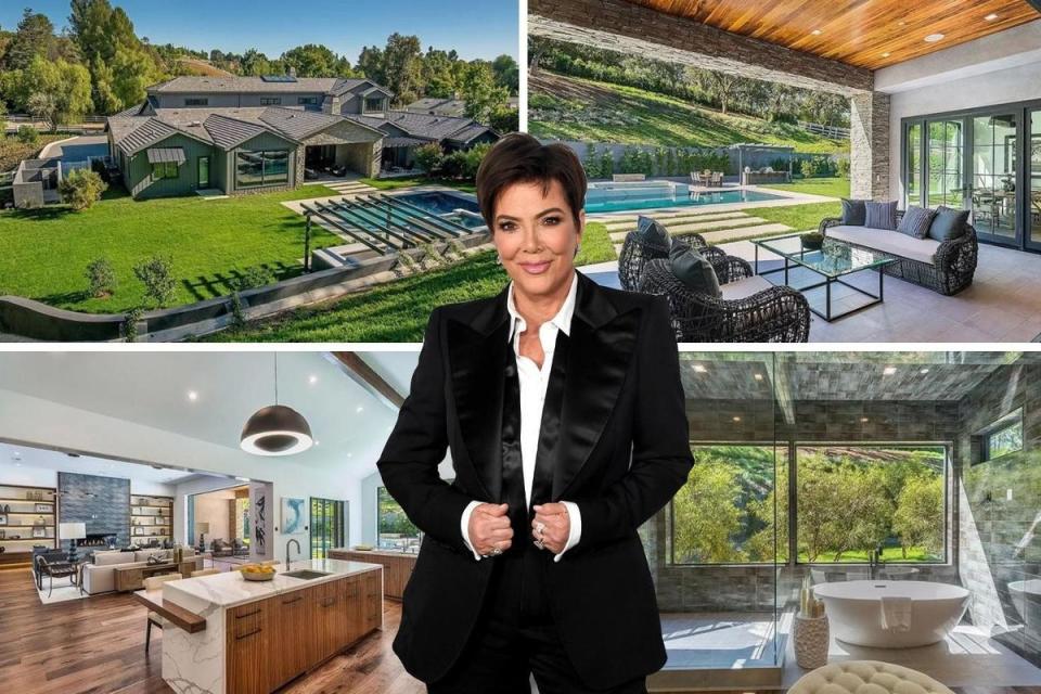 Kris Jenner's Hidden Hills mansion: 